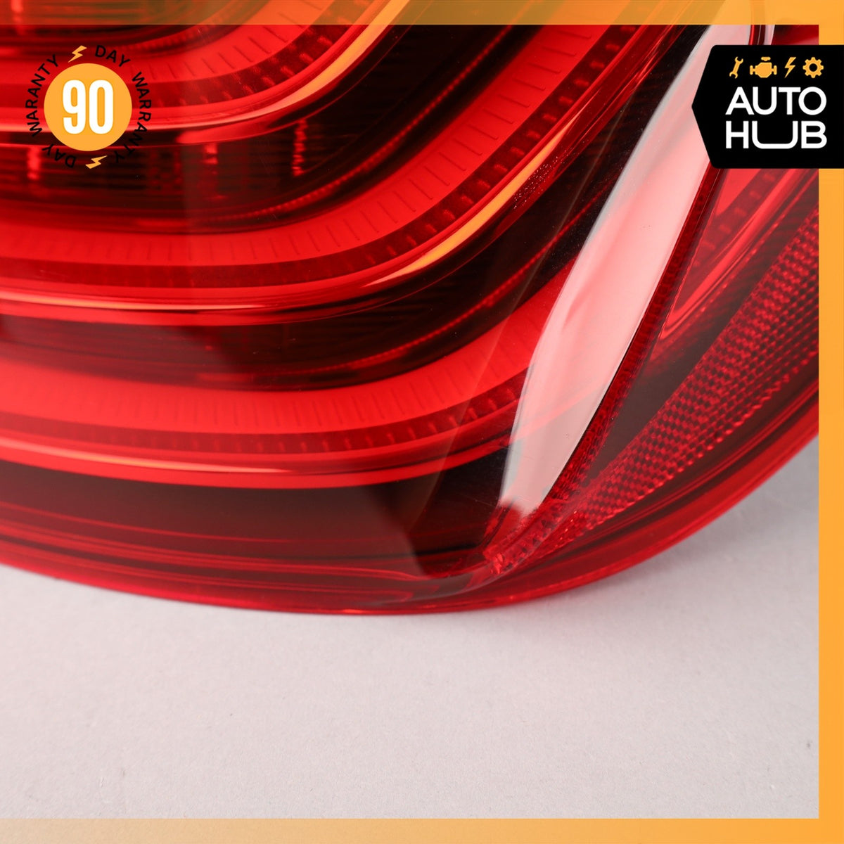14-16 BMW F10 528i 535i Rear Right Outer Tail Light 63217312708 OEM - photo 8