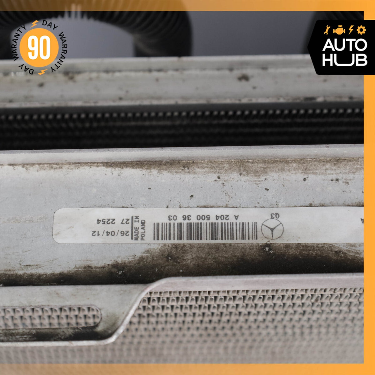 Mercedes W207 E350 E400 Engine Water Cooling A/C Condenser Radiator OEM 99k - photo 9