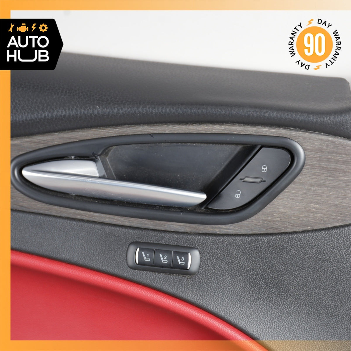 17-22 Alfa Romeo 949 Stelvio Front Left Side Interior Door Panel Red OEM - photo 8