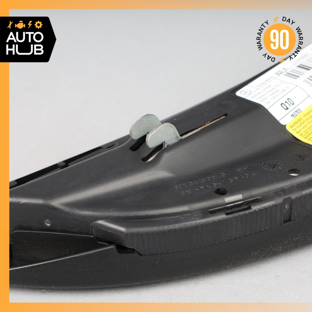 07-11 Mercedes W211 E350 CLS550 E63 AMG Front Right Side Seat Airbag Black OEM - photo 8