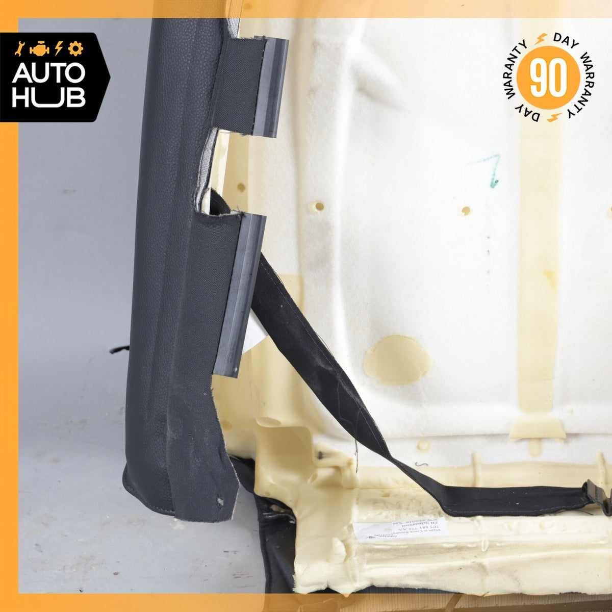 15-18 Porsche Macan 95B Front Left Side Seat Upper Cushion Leather Black OEM - photo 20