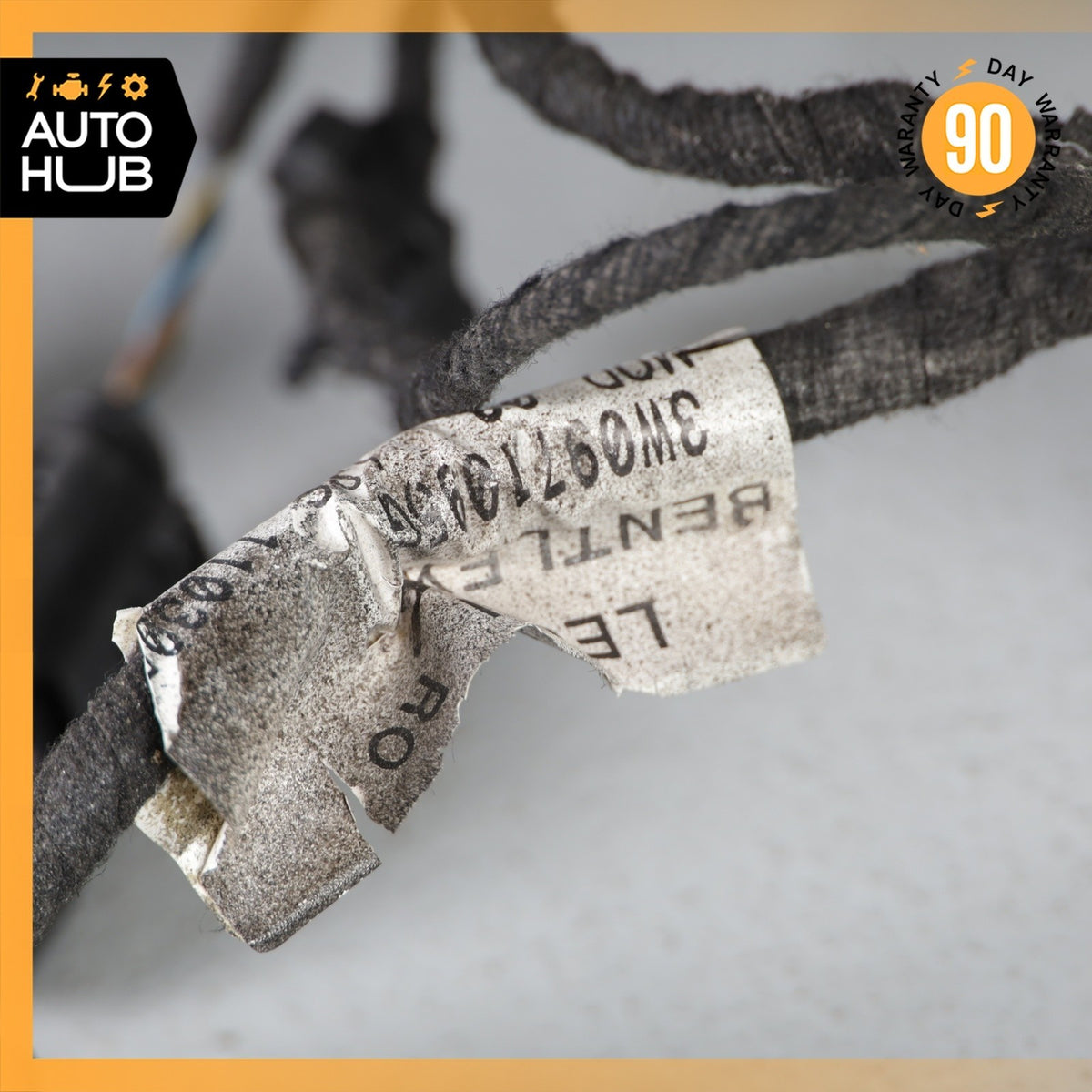 Bentley Continental GTC GT Front Bumper Parking Sensor Wire Harness PDC OEM 40k - photo 13
