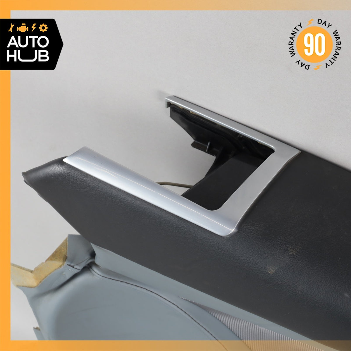 Aston Martin DB9 Volante Rear Left Side Interior Door Panel Blue OEM 34k - photo 12