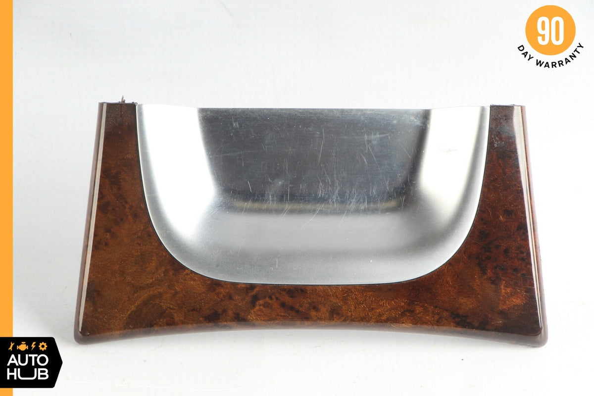 06-13 Mercedes W251 R350 R500 Front Center Console Trim Panel Wood 2516800658 - photo 1
