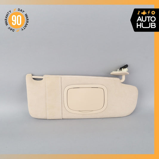 14-17 Maserati Quattroporte M156 Ghibli Right Sun Visor Shade Suede Beige OEM - photo 1
