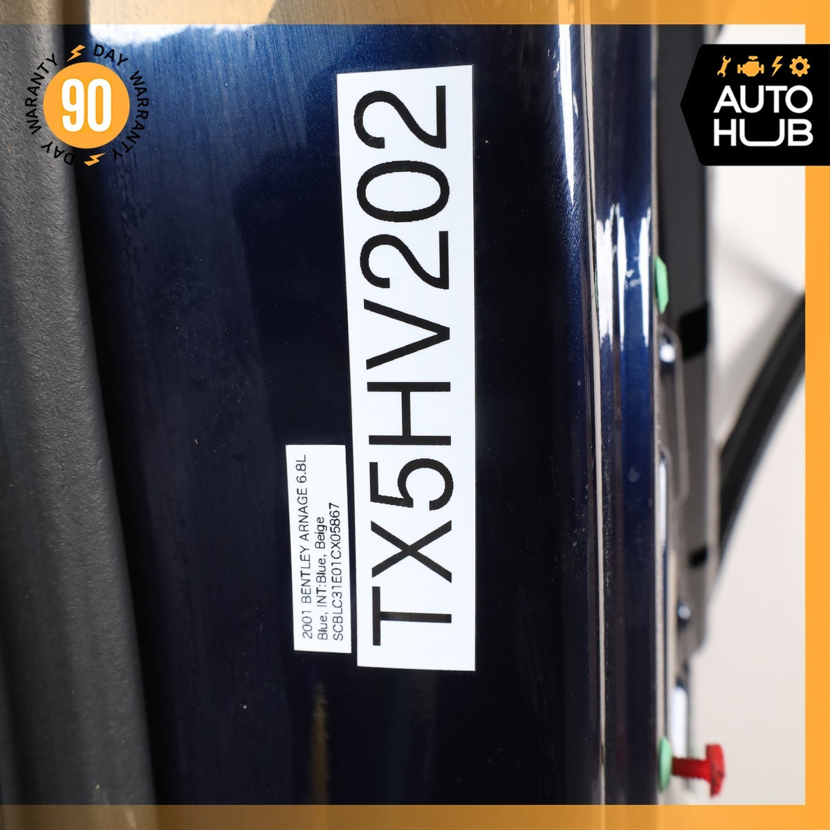 99-09 Bentley Arnage / Rolls Royce Silver Seraph Rear Left Side Door Shell OEM - photo 18