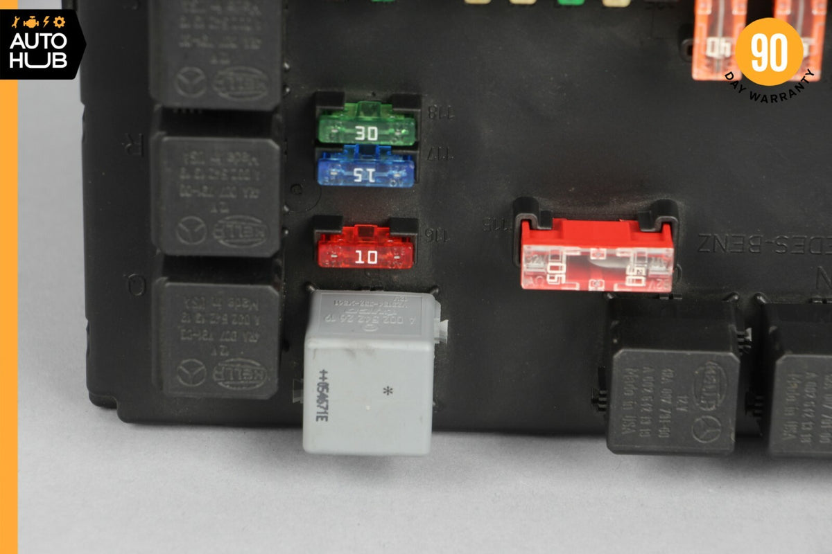 07-09 Mercedes W221 S550 CL550 S400 Rear Trunk Fuse Box Module 2215402550 OEM - photo 6