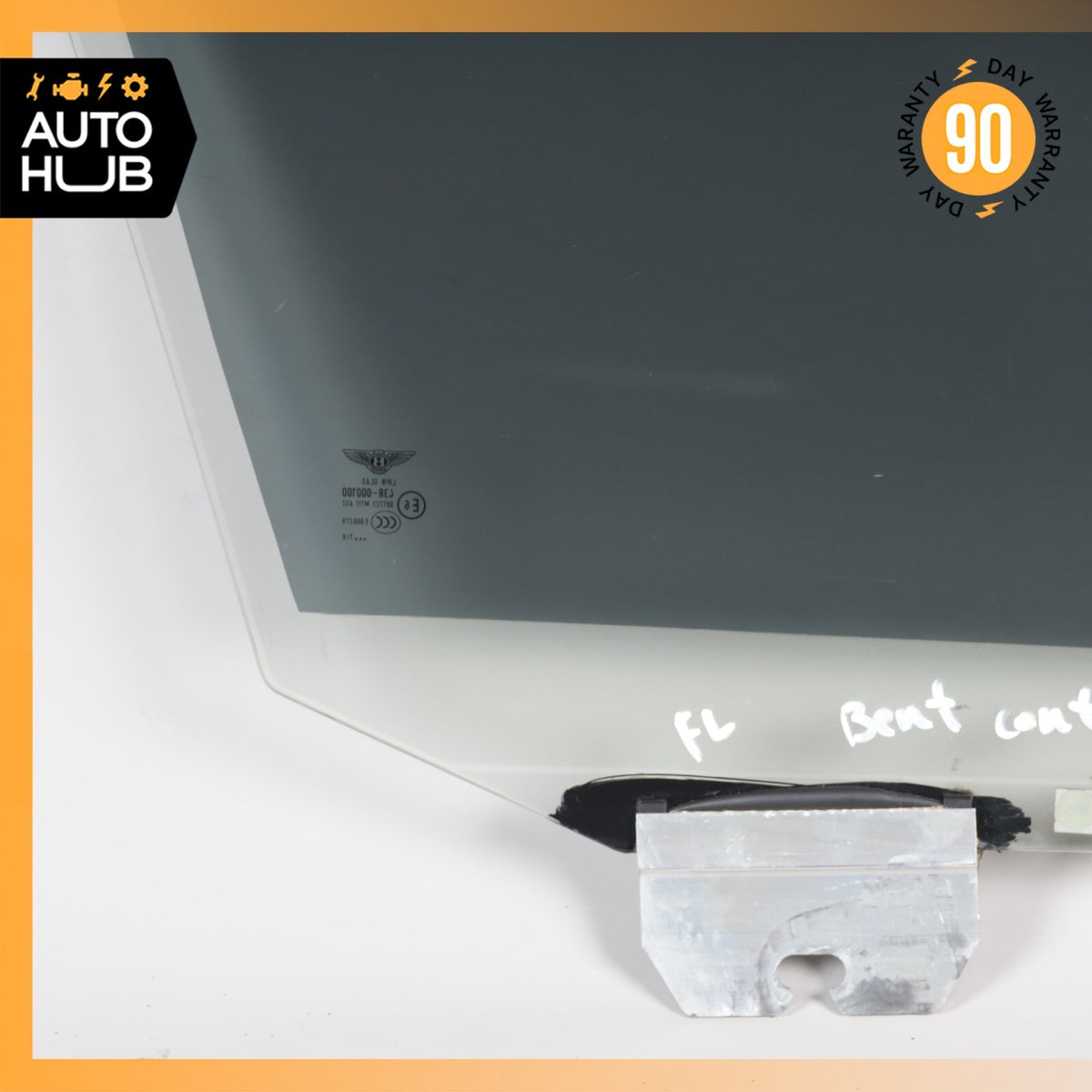 06-13 Bentley Continental Flying Spur Front Left Side Door Window Glass OEM - photo 14