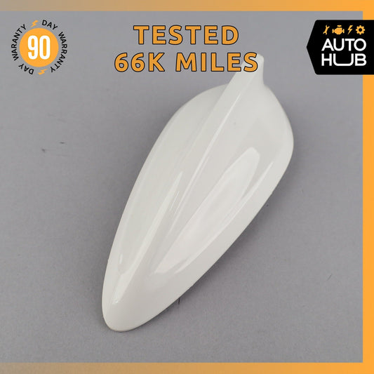 12-18 BMW F30 328i 335i Roof Shark Fin Antenna Module White OEM 66k - photo 1