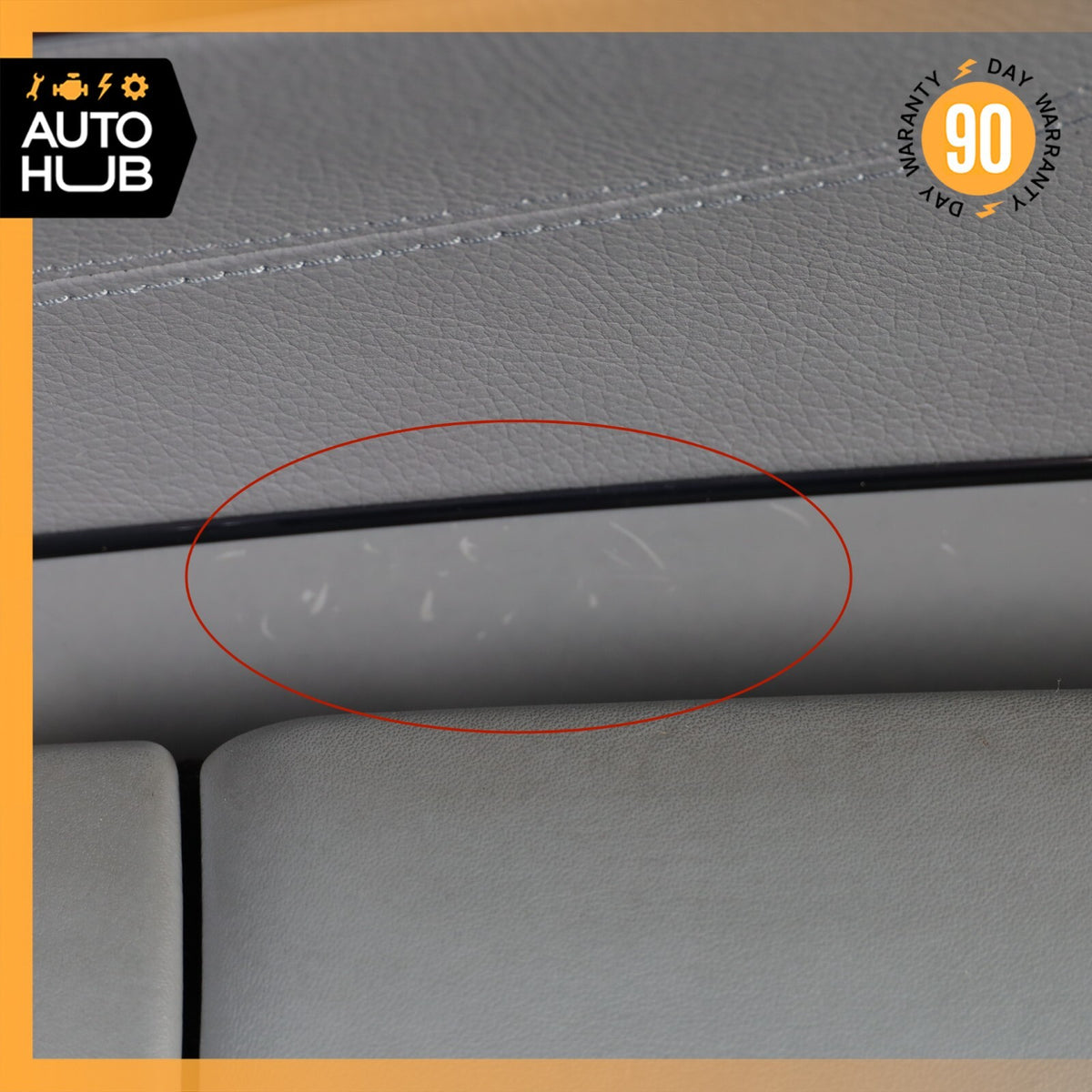 07-10 Mercedes W216 CL550 Front Right Passenger Interior Door Panel Gray OEM - photo 11
