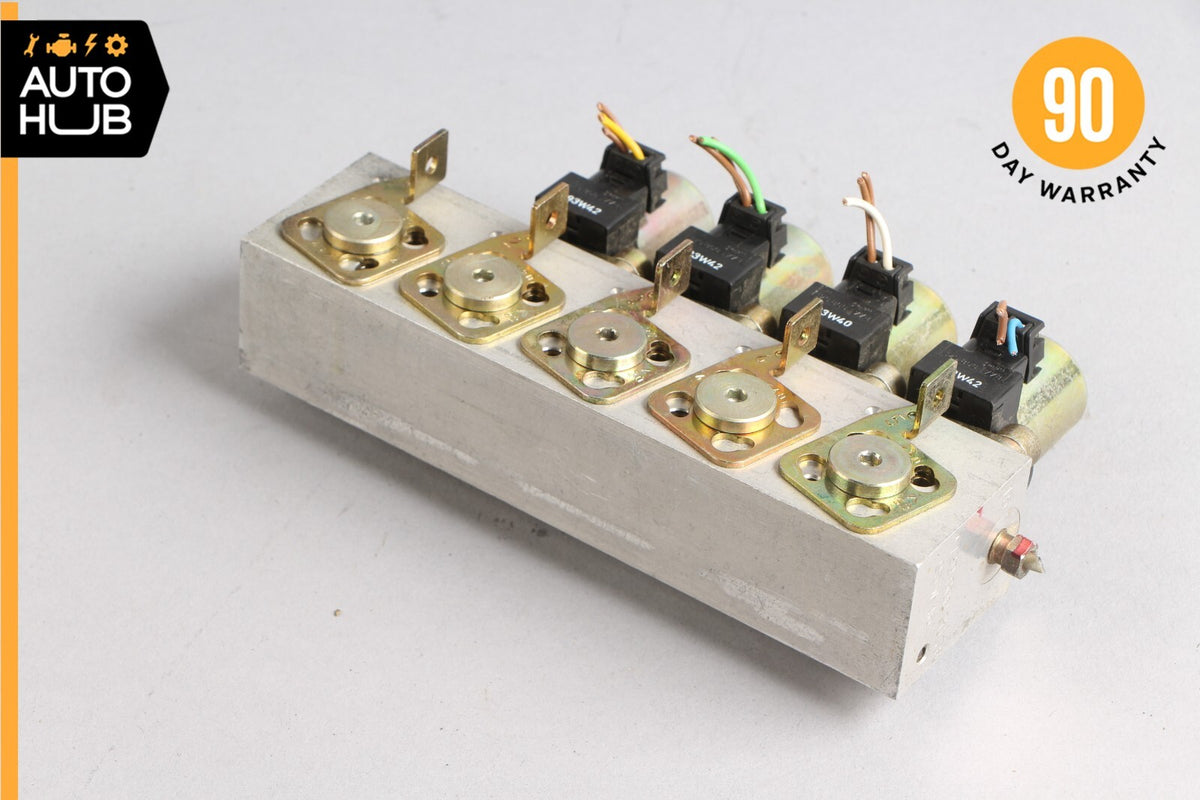90-02 Mercedes R129 SL500 300SL Right Top Hydraulic Valve Block Solenoid OEM - photo 8