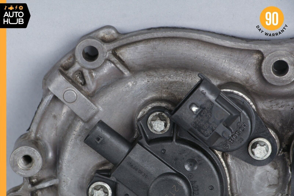 Mercedes W221 S550 C300 E350 Front Right Engine Timing Chain Cover Plate OEM - photo 5
