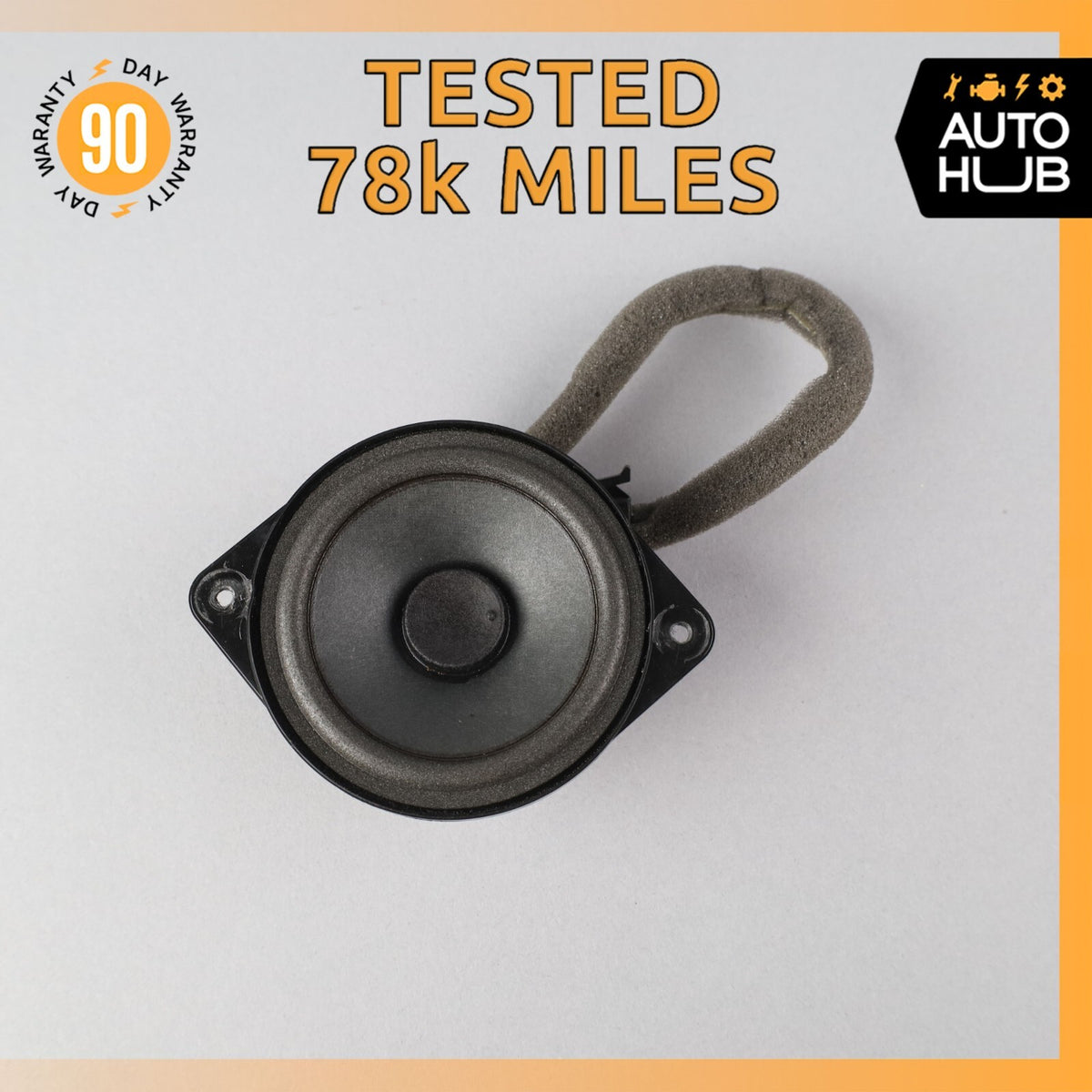 2006 Bentley Continental Flying Spur Rear Side Mid Range Sound Speaker OEM 78k - photo 1