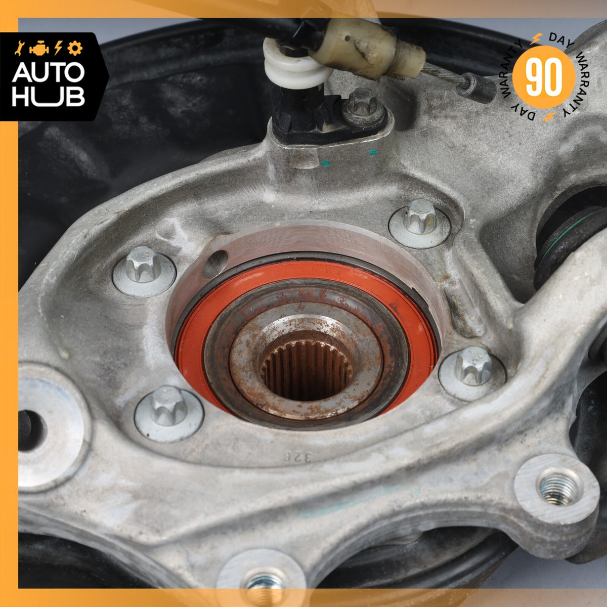 08-17 Mercedes W204 C300 E350 Rear Left Driver Side Spindle Knuckle Hub OEM - photo 8