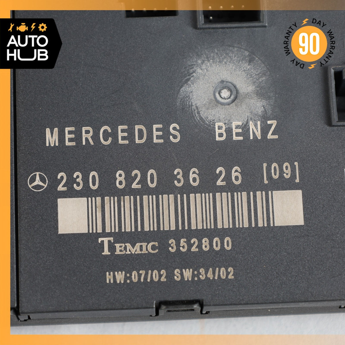 03-12 Mercedes R230 SL500 SL550 SL55 AMG Door Control Module Right Side OEM - photo 7