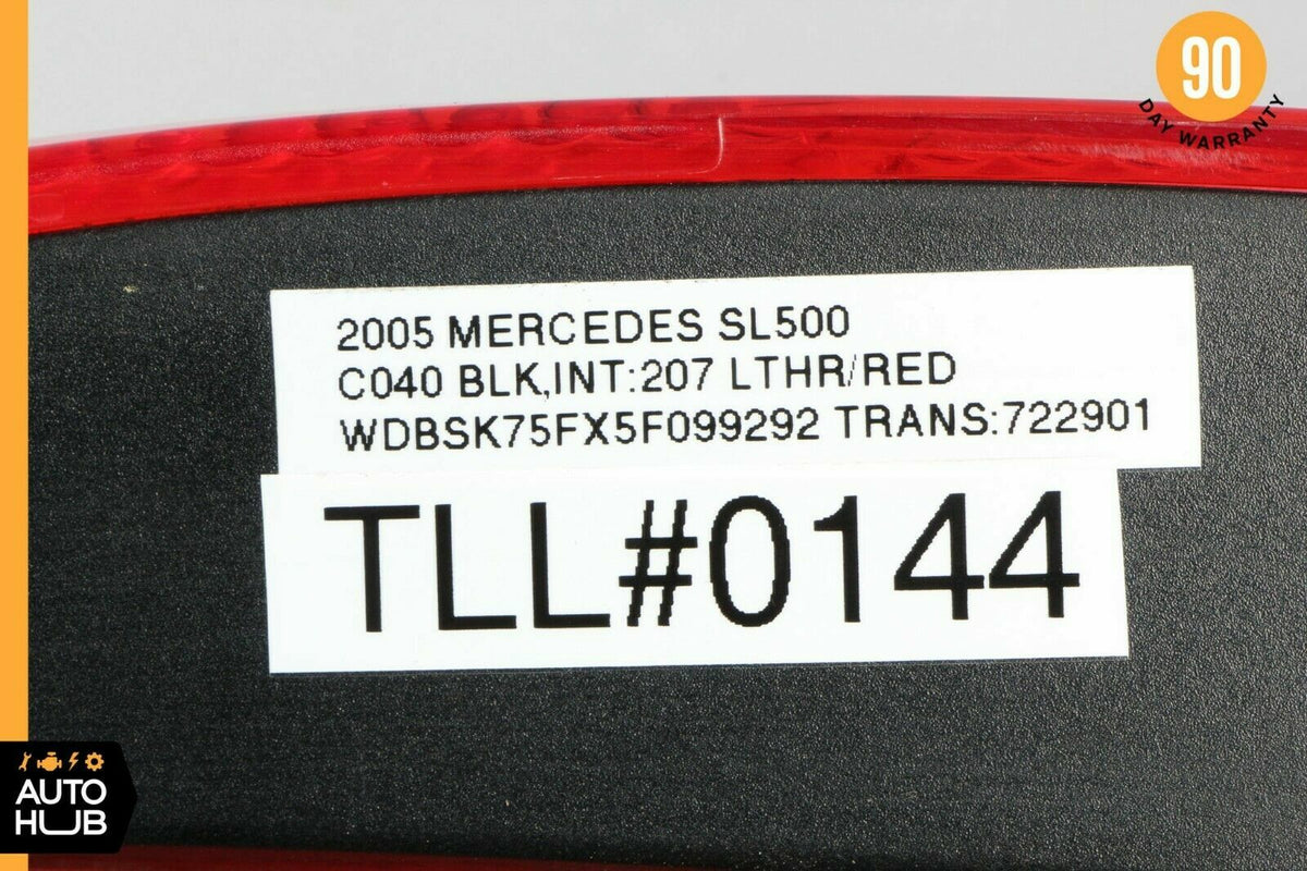03-06 Mercedes R230 SL500 SL600 Right Side Tail Light Lamp Assembly OEM - photo 13