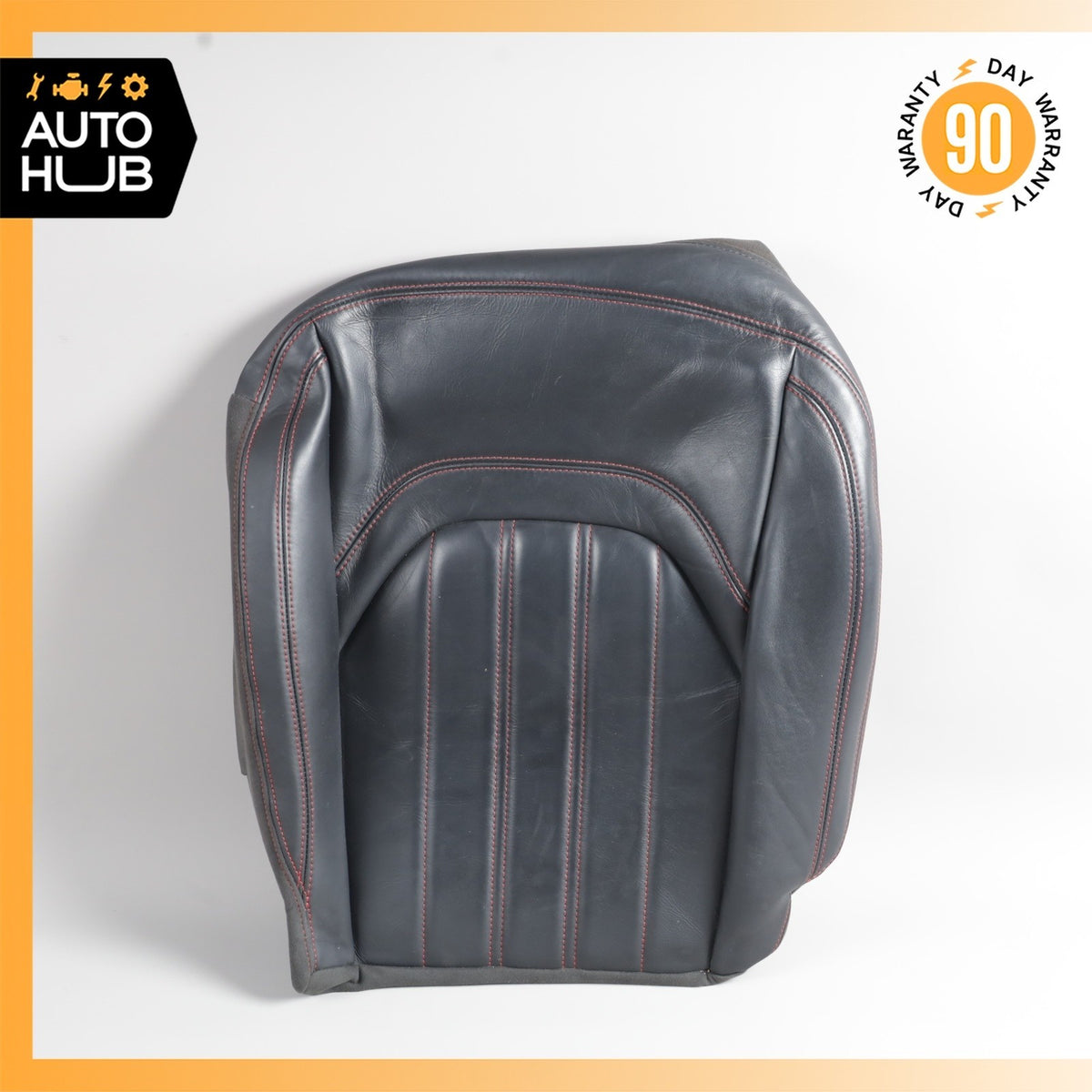 14-17 Maserati M156 Quattroporte Front Right Lower Bottom Seat Cushion Skin OEM - photo 2