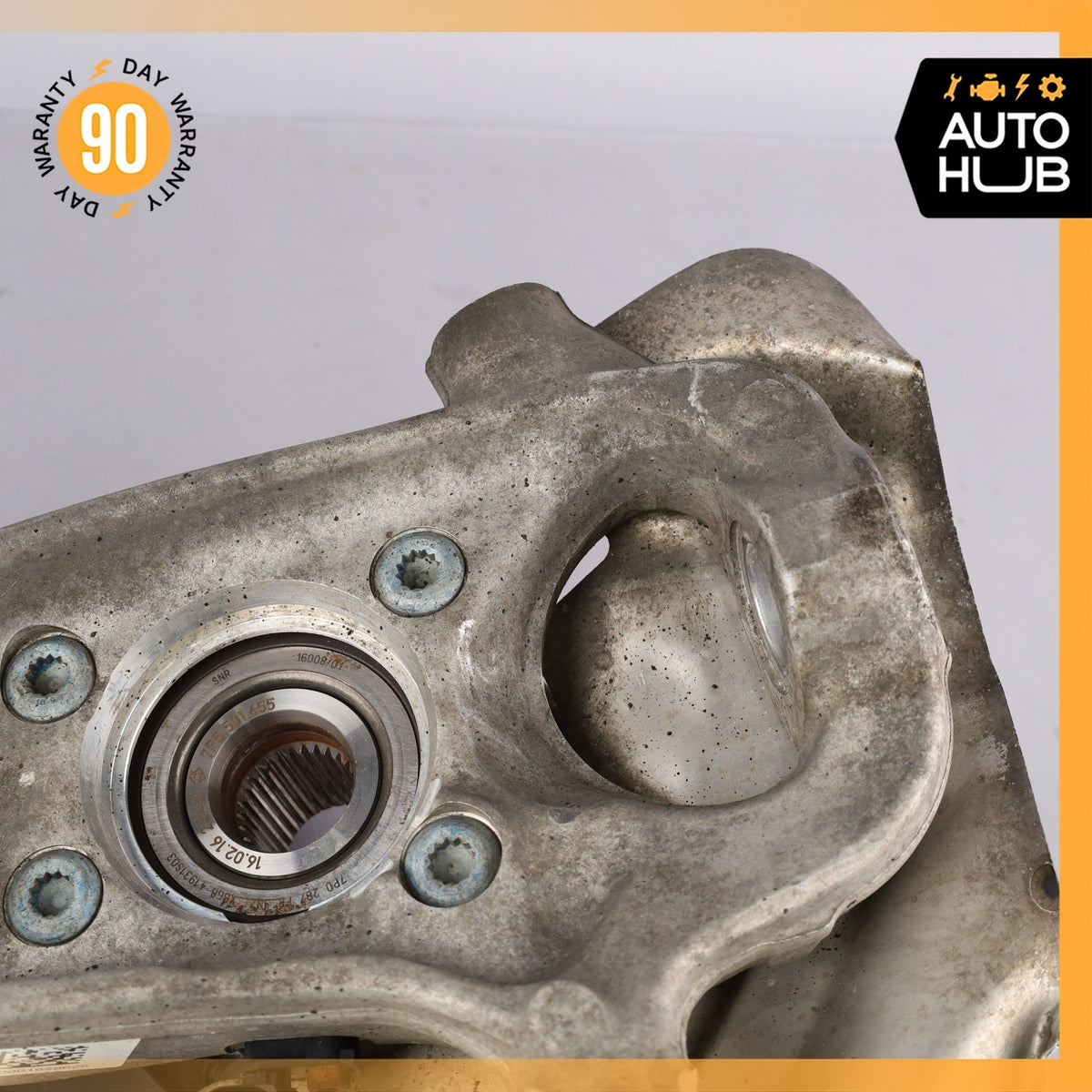 11-18 Porsche Cayenne 958 Turbo Front Left Side Knuckle Spindle OEM 92k - photo 14
