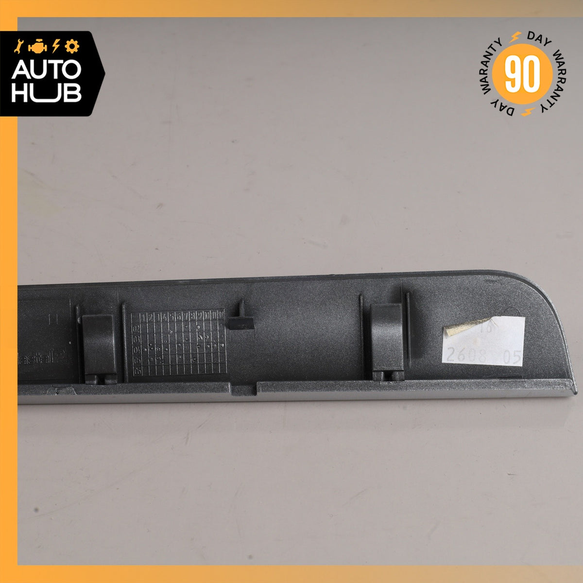 05-08 Mercedes R171 SLK55 AMG SLK280 Dashboard Dash Trim Panel Silver OEM - photo 6