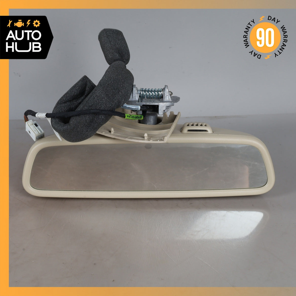 10-16 Mercedes X204 GLK250 C300 Interior Rear View Mirror 2048103217 Beige OEM - photo 2