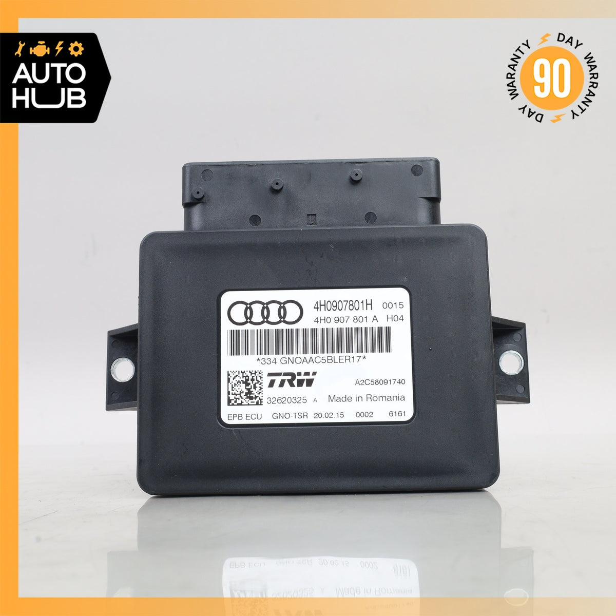 Audi C7 S6 A6 Electronic Parking Brake Control Module 4H0907801H OEM - photo 4