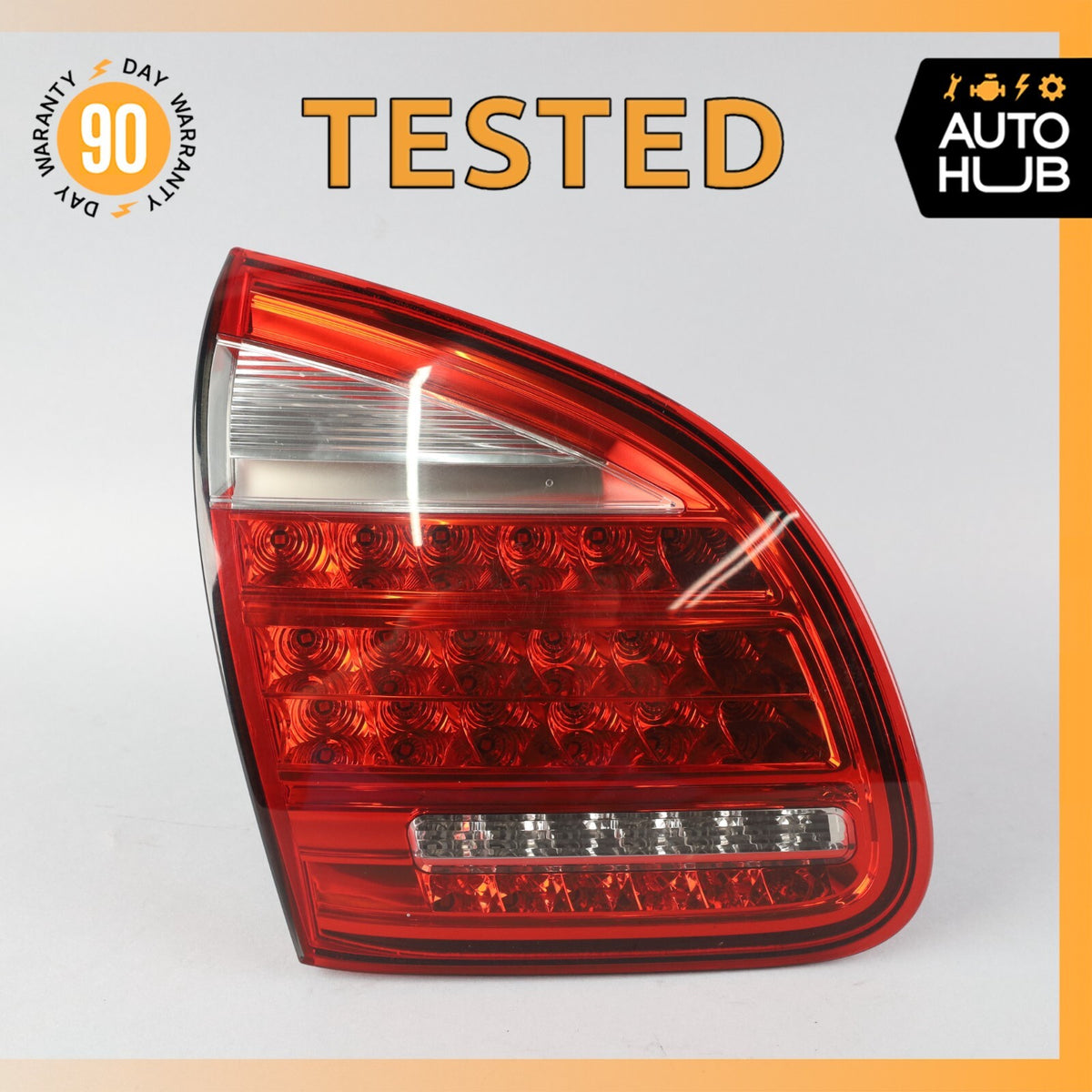11-14 Porsche Cayenne 958 Hybrid Left Driver Side Inner Tail Light Lamp OEM - photo 1