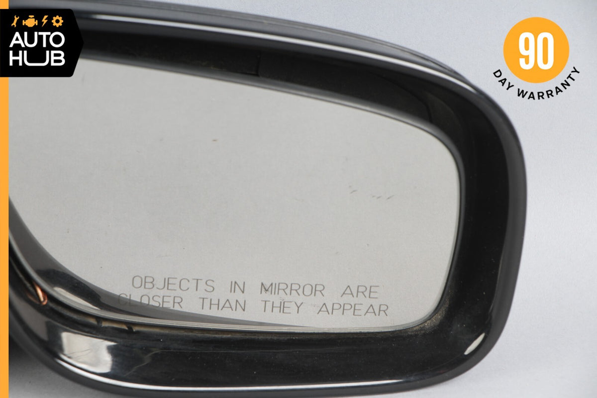 07-09 Mercedes W211 E350 E550 E320 Right Side Rear View Door Mirror Black OEM - photo 2