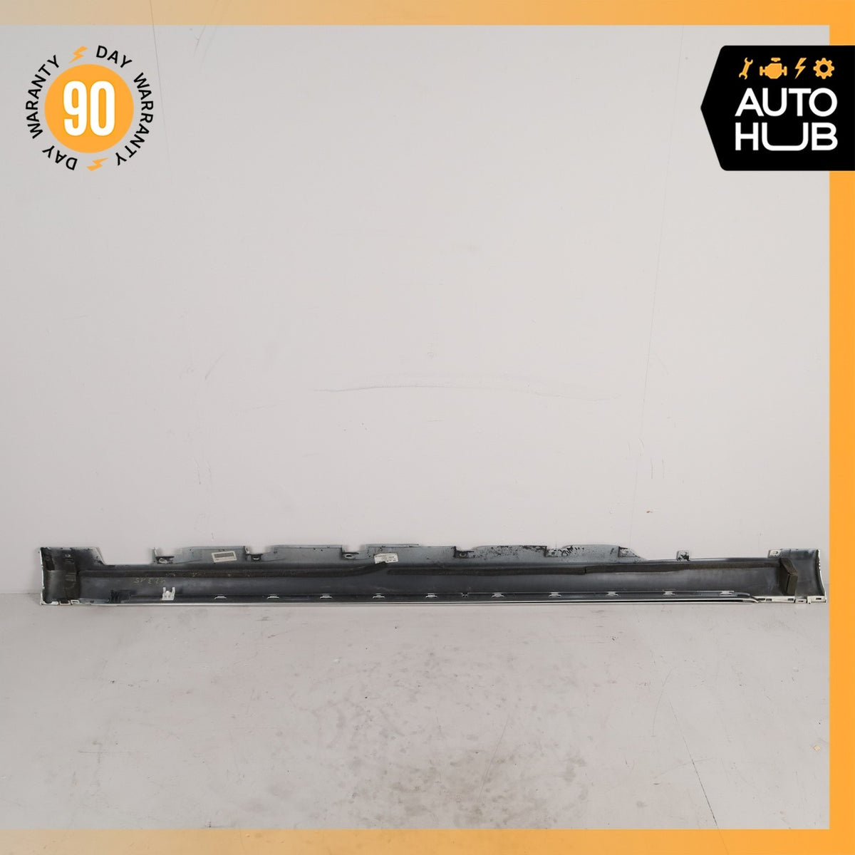 11-14 Audi D4 A8L Left Driver Side Rocker Panel Side Skirt White OEM - photo 8