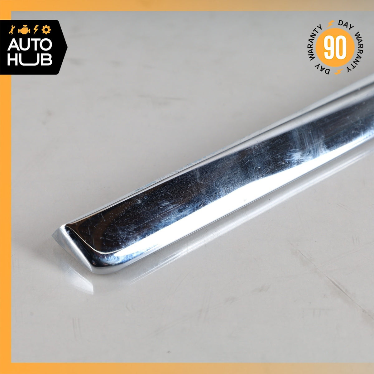 Rolls Royce Silver Spirit Spur Trunk Lid Lower Molding Chrome OEM - photo 6