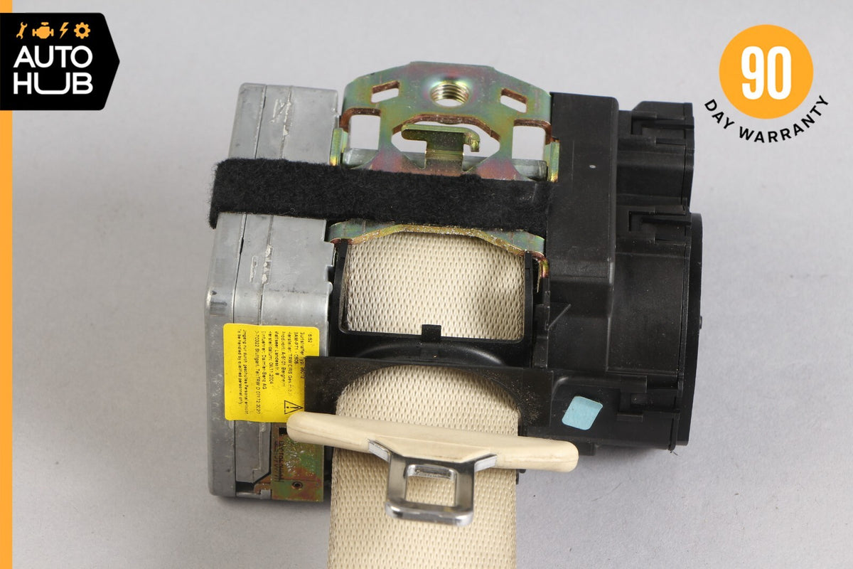 03-06 Mercedes R230 SL500 SL55 AMG Left Side Seat Belt Retractor Beige OEM - photo 6