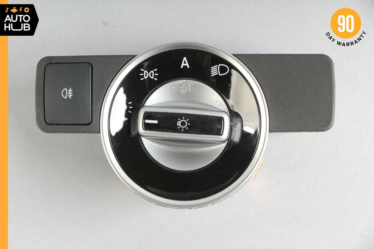 08-20 Mercedes W212 E350 SLK350 Headlight Fog Light Switch Control Module 30k - photo 1