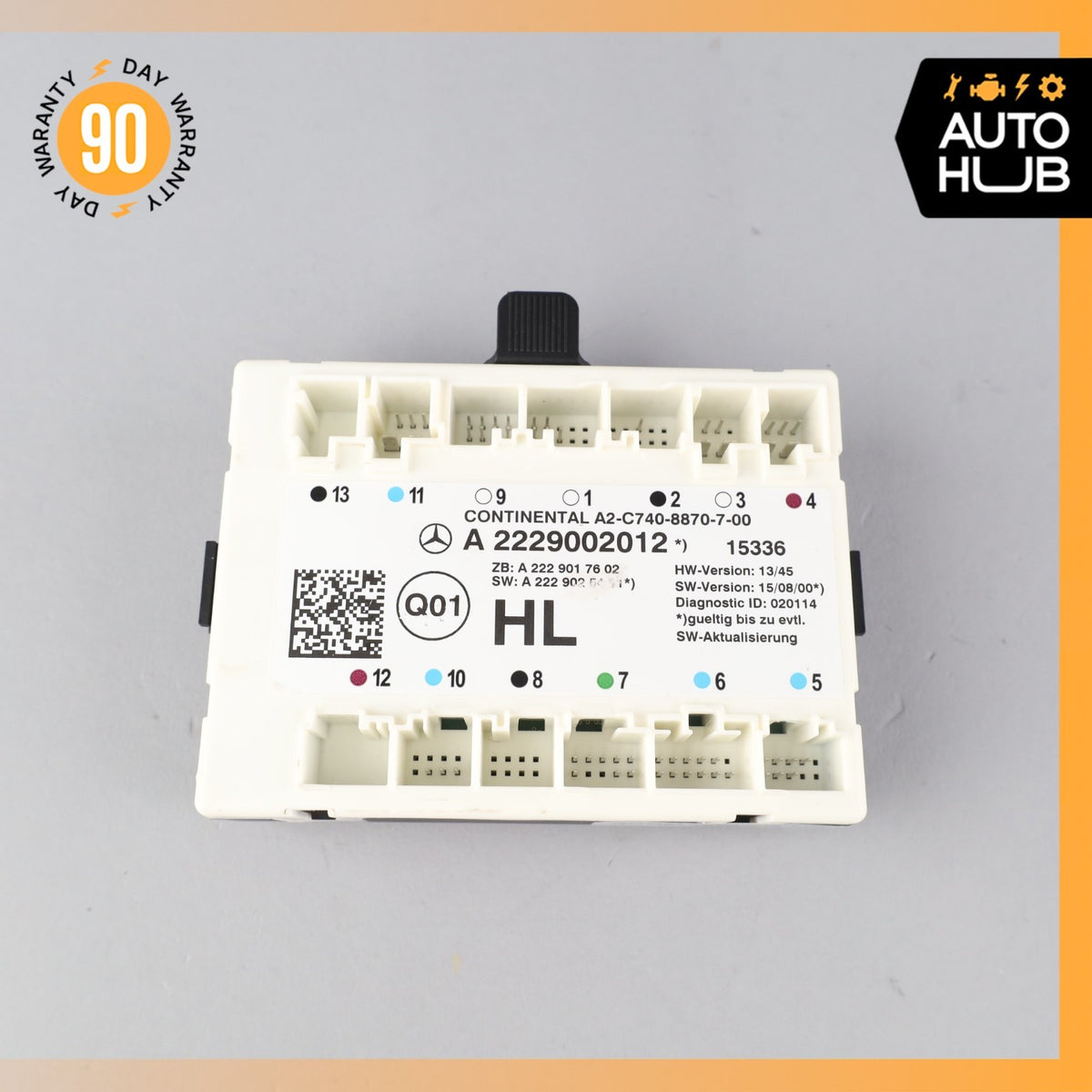 Mercedes W222 S550 Rear Left Door Control Module 2229002012 OEM - photo 6
