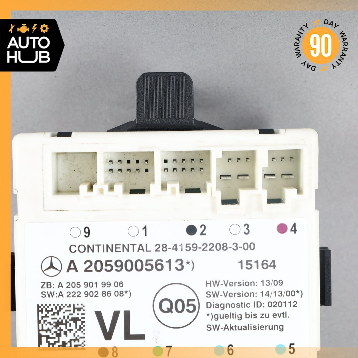Mercedes W205 C300 Front Left Side Door Control Module OEM - photo 5