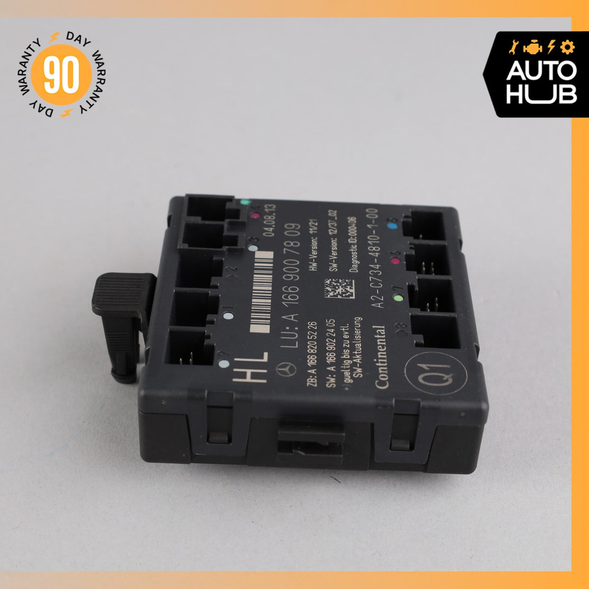 12-19 Mercedes X166 GL450 ML350 GLE350 Rear Left Side Door Control Module OEM - photo 4