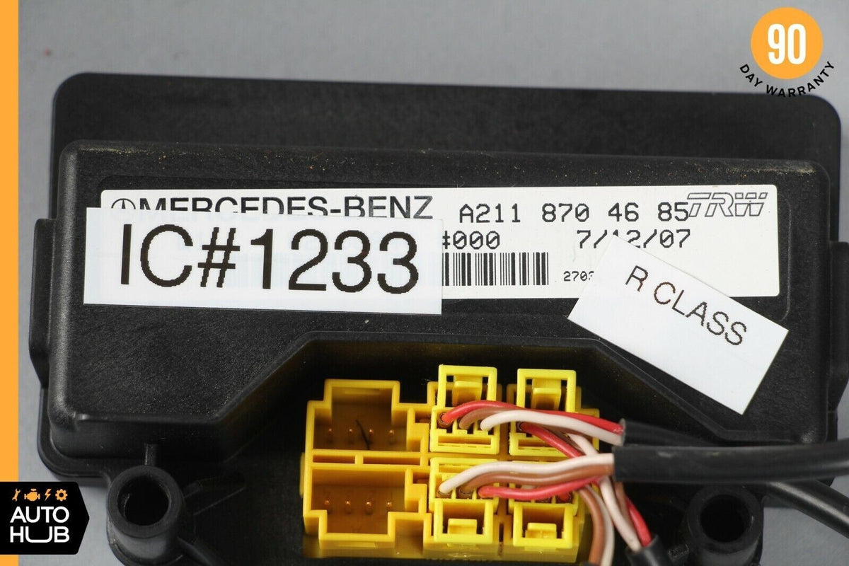 06-13 Mercedes W251 R350 GL450 Right Seat Weight Sensor Control Module OEM - photo 12