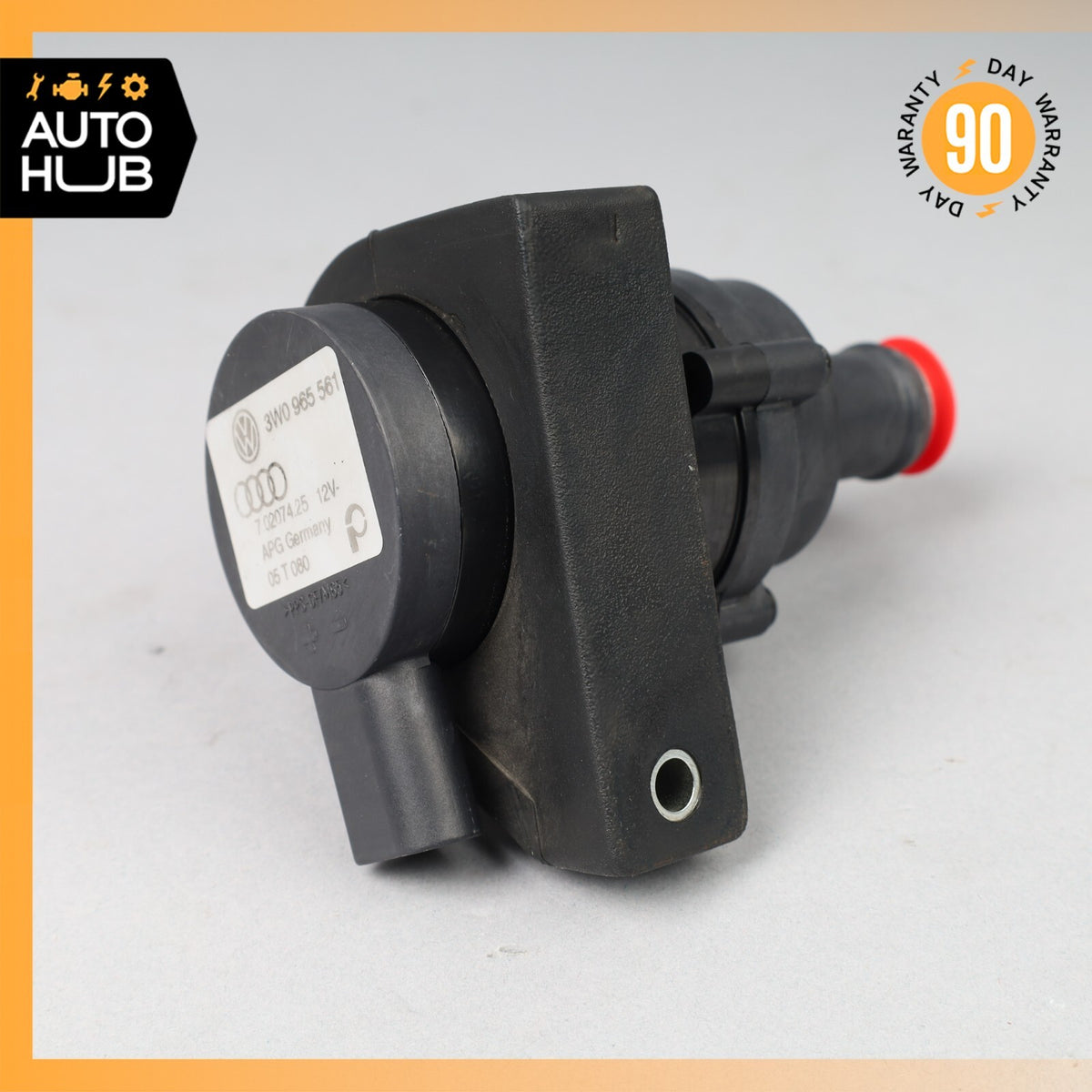 Bentley Continental GT GTC 6.0L Auxiliary AUX Circulation Water Pump OEM - photo 6