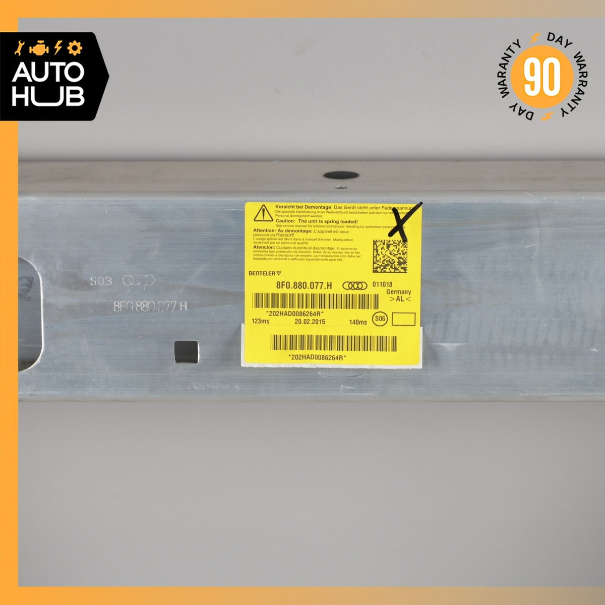 10-17 Audi B8.5 S5 A5 RS5 Convertible Rear Roll Bar Bracket OEM 80k - photo 6