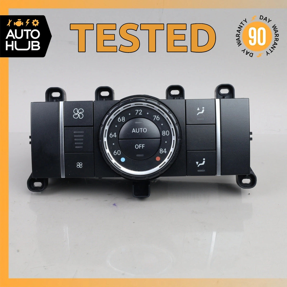 Mercedes X166 GL450 Rear A/C Heater Climate Control Switch OEM - photo 1