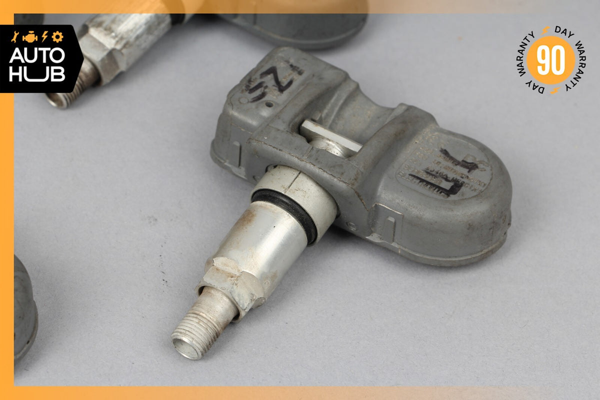 08-14 Mercedes W204 C250 GLK350 TPMS Tire Pressure Sensor Sensors Set 433.92 MHZ - photo 6