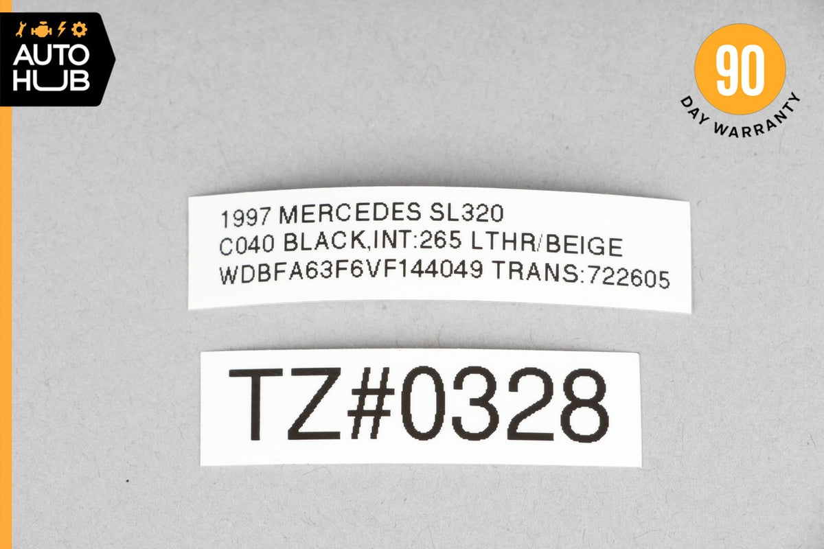 96-02 Mercedes R129 SL500 SL320 Center Console Ashtray Storage 1298100579 OEM - photo 12