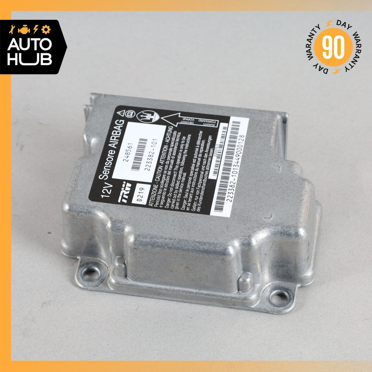 Maserati Granturismo M145 Convertible Airbag Air Bag SRS Control Module Unit OEM - photo 3
