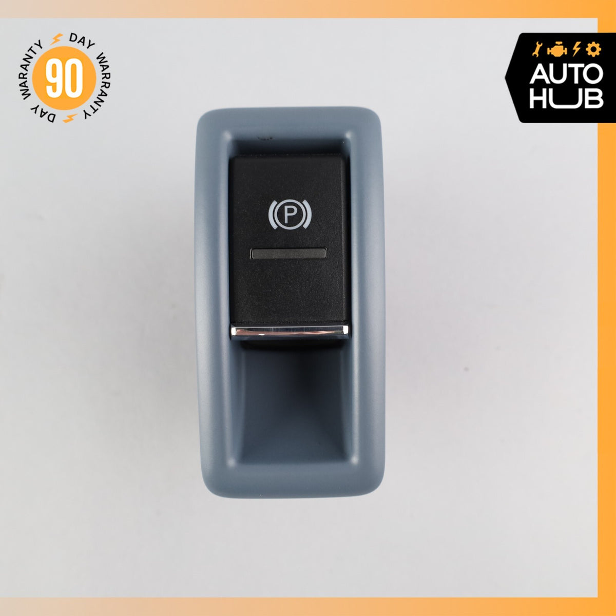 11-18 Porsche Cayenne 958 Turbo Electronic Parking Button Switch Blue OEM - photo 6