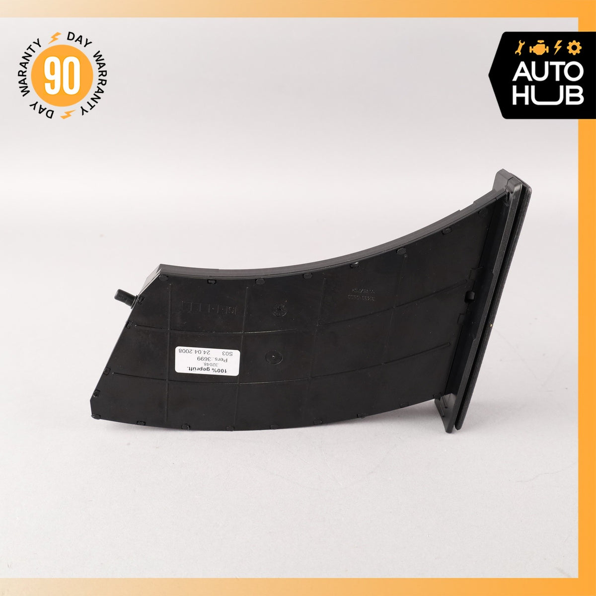 04-10 BMW E60 535i 550i 528i Left Dashboard Storage Cupholder Trim OEM - photo 7