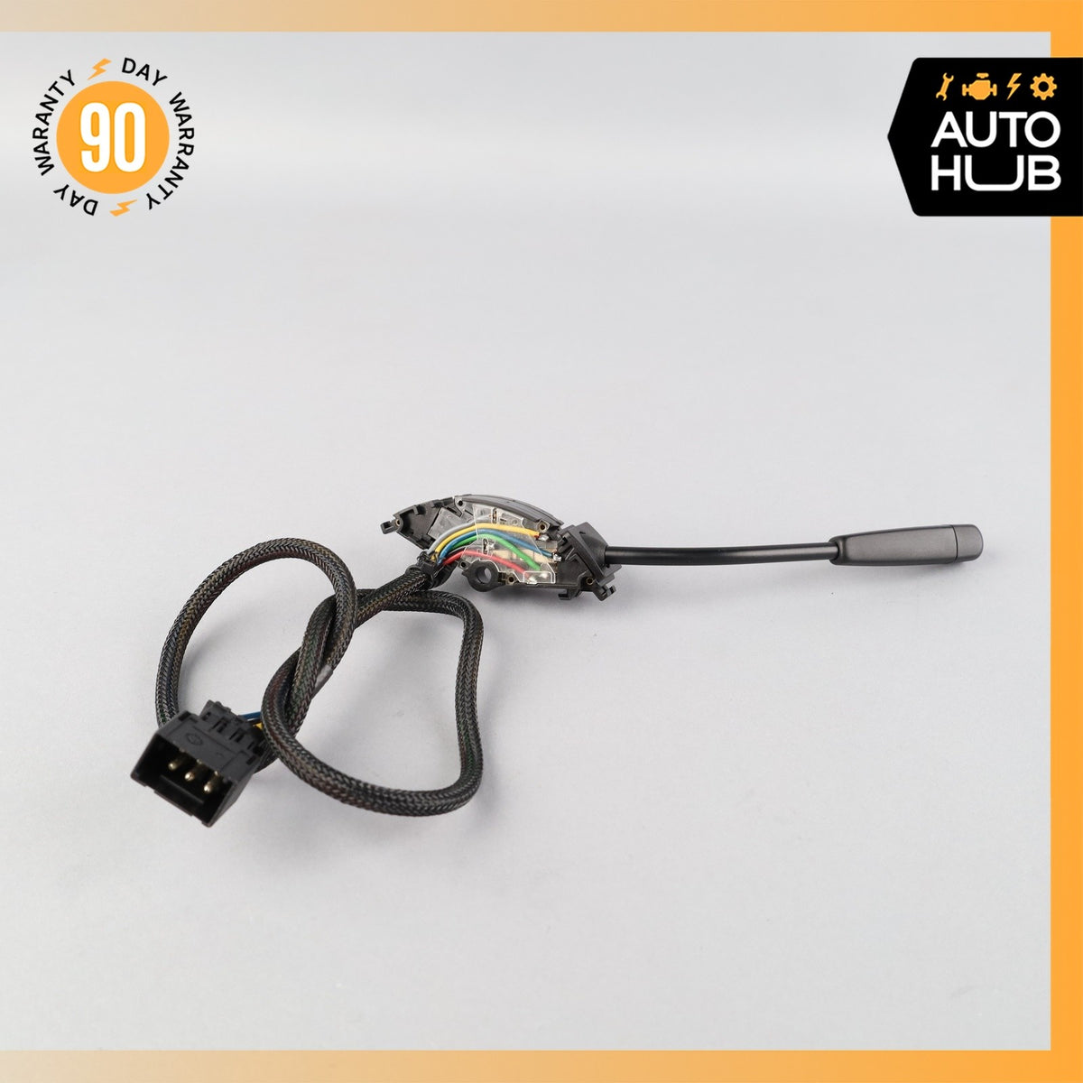 94-99 Mercedes W140 CL600 S500 Steering Column Cruise Control Switch Black OEM - photo 5