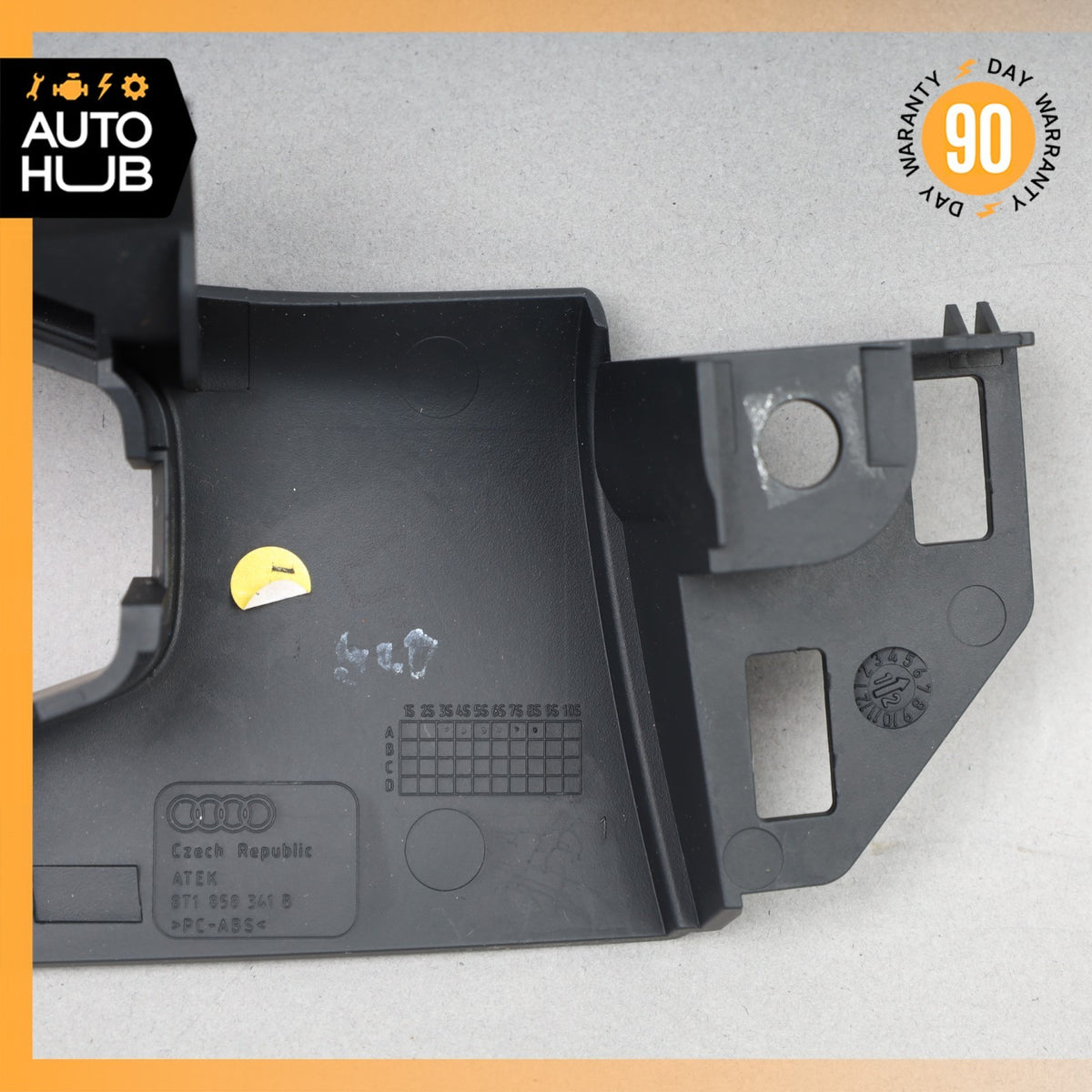 Audi B8 A4 Dashboard Headlight Lamp Switch Cover Panel Bezel Trim Black OEM - photo 10