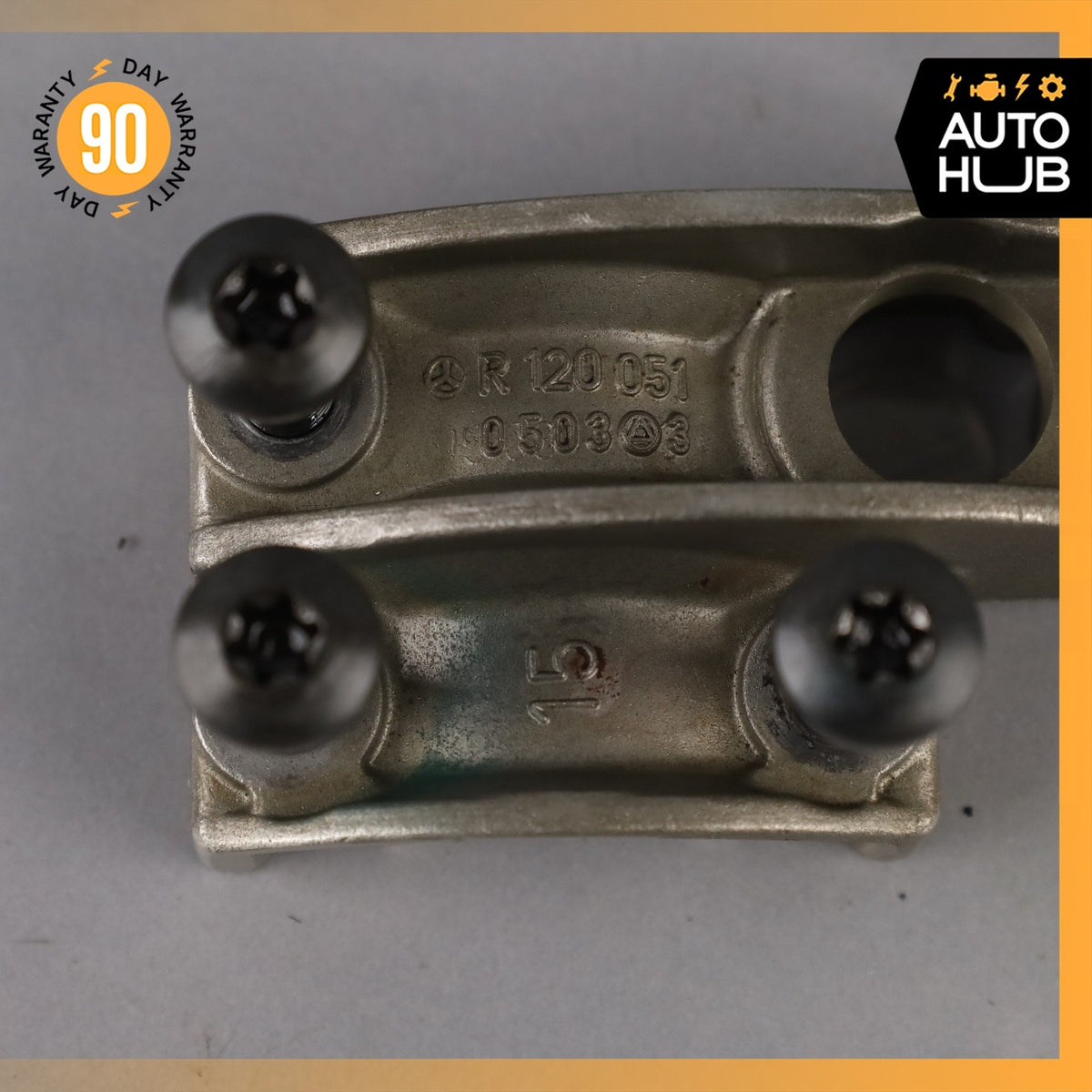 92-02 Mercedes W140 CL600 S600 Left Cylinder Head Camshaft Holder Set of 7 OEM - photo 5