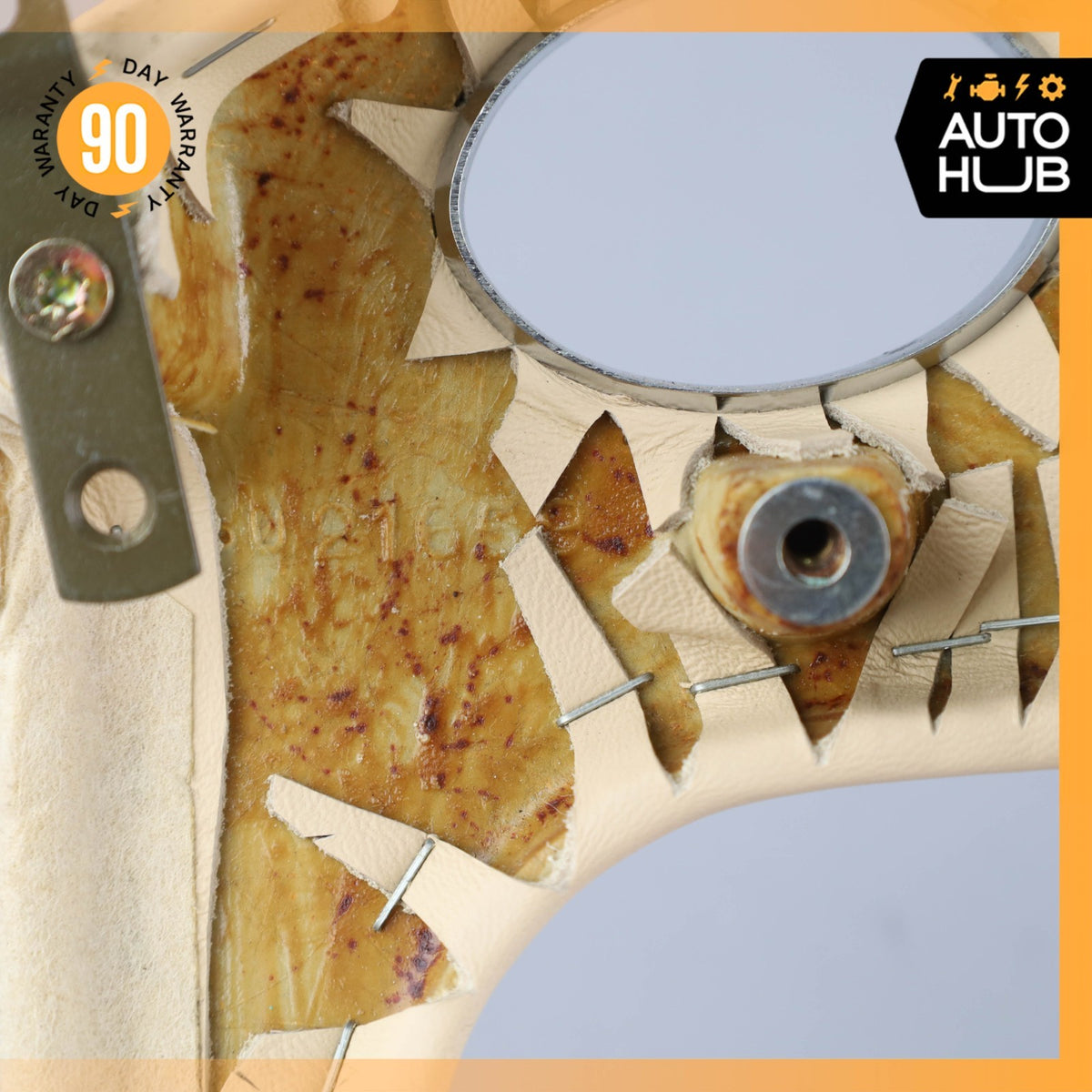 99-02 Rolls Royce Silver Seraph Left Side Inner Dashboard Trim Panel Beige OEM - photo 8