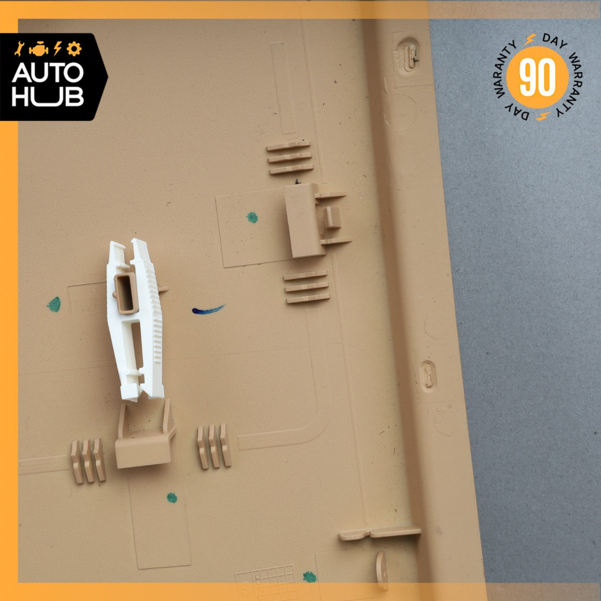 11-18 Porsche Cayenne 958 Right Side Dashboard Trim Cover Panel Beige OEM - photo 8