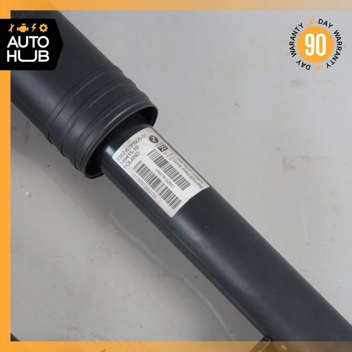 07-13 BMW E70 X5 Rear Right & Left Ride Shock Strut Set OEM - photo 7