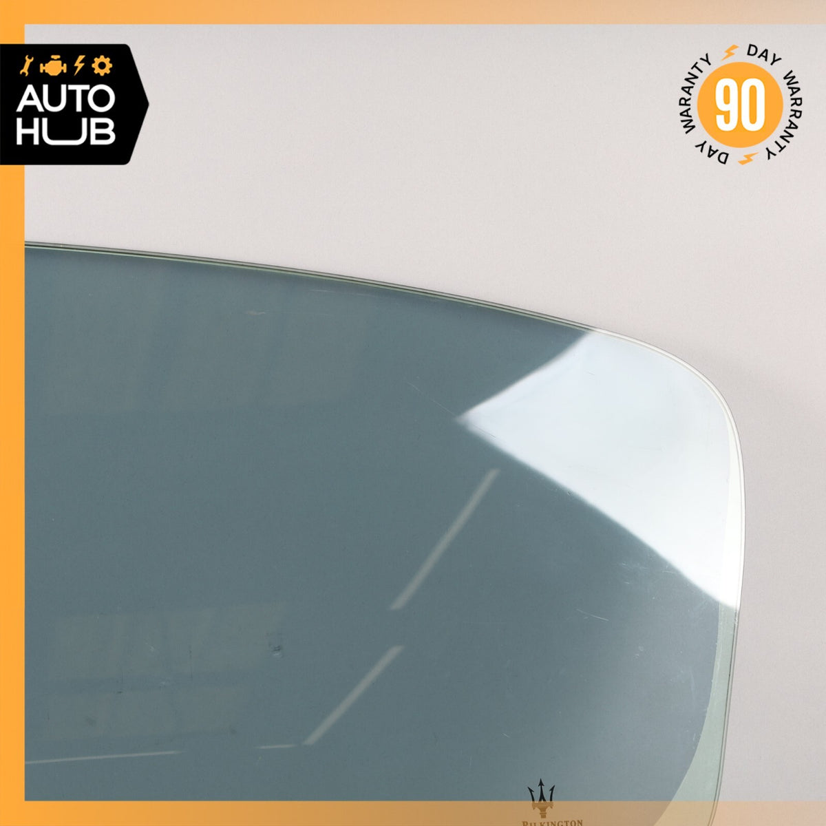 03-13 Maserati Quattroporte M139 Rear Left Side Door Window Glass OEM - photo 5